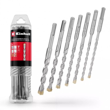 EINHELL Set SDS-plus svrdala Cross-Tip, duljina 160 mm, 7 kom