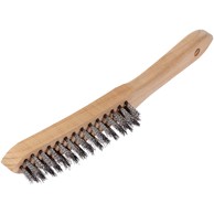 LUX TOOLS ručna žičana čelična četka 3 PROFI