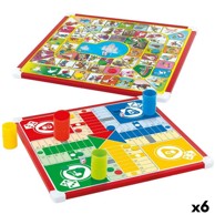 Tabla za Parchis i Igru Guske CB Games, 32 x 32 x 1 cm, 25 dijelova, 6 komada