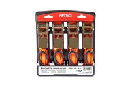 AMIO Set zateznih remena gurtni 700 kg 25 mm 4,5 m, 4 kom