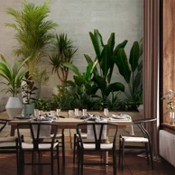 Foto tapeta Home Garden, 300x210 cm