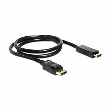DELOCK kabel DisplayPort-HDMI 1 m, model 82586