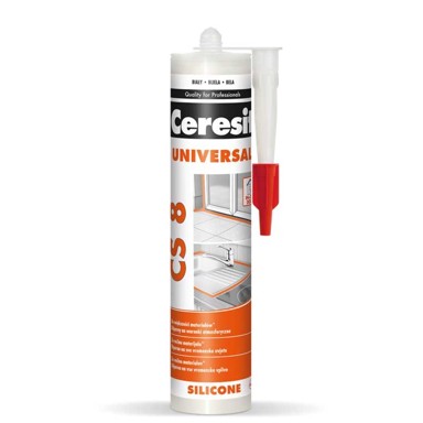 CERESIT Silikon CS8, 280 ml, transparentni, univerzalni