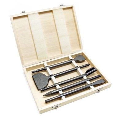 WILTEC SDS Plus set za udarnu bušilicu 250 mm, 5 kom, kofer