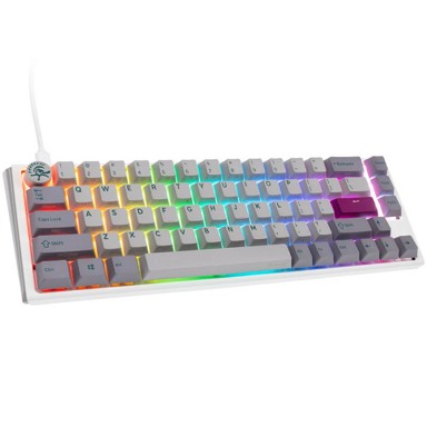 DUCKY Tipkovnica One 3 Mist Grey SF Gaming, RGB LED - MX-Speed-Silver (US) DKON2167ST-PUSPDMIWHHC2