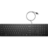 HP Tipkovnica 320K Wired Keyboard, uredska, USB, crna