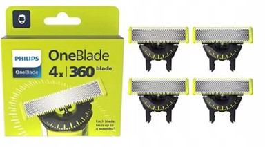 PHILIPS Zamjenske oštrice QP430/50 OneBlade 360, 4 kom