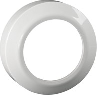 BRUCKNER WC rozeta, plastika, 110 mm, bijela, visina 25 mm