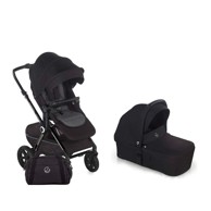 JANE Crosslight 3 Silver Shadow dječja kolica 2u1, Cold Black