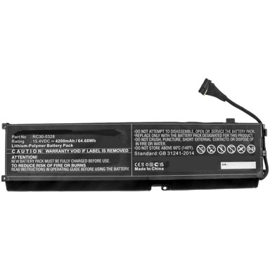 COREPARTS Baterija, 64.68 Wh, Li-Polymer, 15.4 V, 4200 mAh, crna