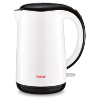 TEFAL Električno kuhalo za vodu KO260130, 1,7 l, 2400 W, crno/bijelo