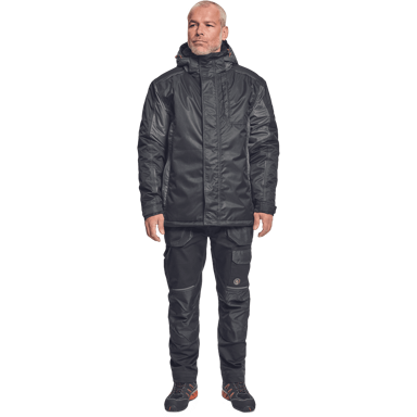 CERVA Parka Dayboro, crna, 4XL