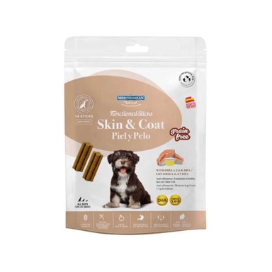 MEDITERRANEAN NATURAL Poslastica za pse Skin and Coat snack, 110 g