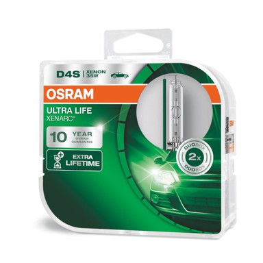 OSRAM Xenarc Ultra Life D4S, 4200K, xenon žarulja, do 4x dulji radni vijek