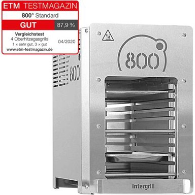Električni roštilj Intergrill IG-800-001, temperatura do 800 °C