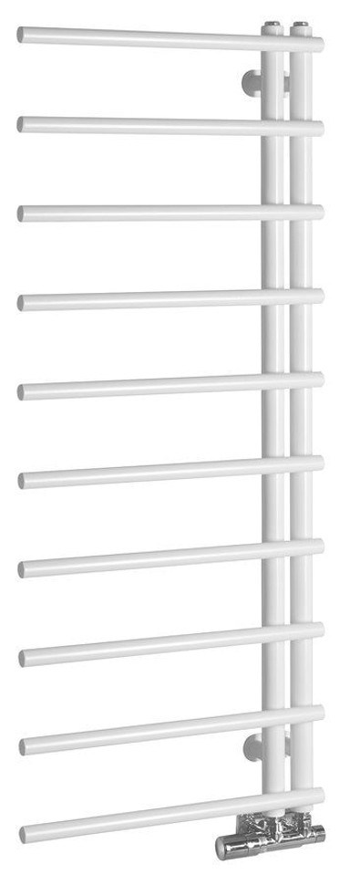 SAPHO Radijator JUSTINA, 500 x 1246 mm, električno i centralno grijanje, bijeli mat