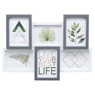 DEKNUDT Drveni galerijski okvir za 6 slika 6x13x18 S68VC9 