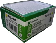 LEXMARK Toner 71B20Y0, žuti