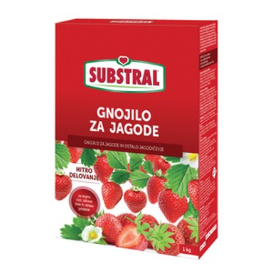 SUBSTRAL Mineralno gnojivo za jagode, 1kg