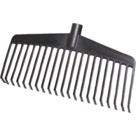 IDEAL Grablje za lišće bez drške 380 mm, 21 zubac