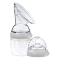 HAAKAA Ručna izdajalica silikonski set s bocom od 160 ml