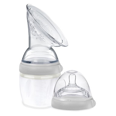 HAAKAA Ručna izdajalica silikonski set s bocom od 160 ml