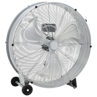 Ventilacijski stroj s kotačima, 77 cm, srebrna