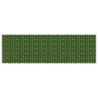 Zaslon za balkon s lišćem 500x150 cm, zelena