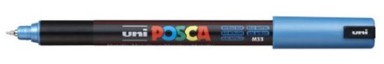 UNI POSCA Marker PC-1M metallic plavi