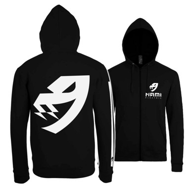 NAMI Snake hoodie, black