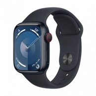APPLE Pametni sat Watch Series 9 LTE, 41 mm, Midnight aluminijsko kućište s Sport Band remenom S/M, Midnight