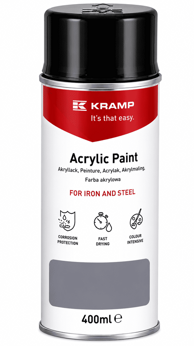 KRAMP Boja za Massey Ferguson strojeve 400 ml, metalik siva