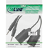INLINE AV ekstender 89002, do 50 m, crni