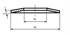 ENERON Tanjurasta opruga 71 × 36 × 4 mm, DIN 2093, 1 kom.