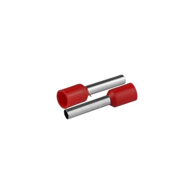 PLASTROL Izolirani kabelski prsten za žice 2.5 mm², dužina 19.2 mm, ( ), 50 kom., crvena