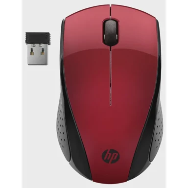 HP Miš 220, bežični, crveni