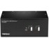 TRENDNET KVM preklopnik TK-240DP, 2-portni, DisplayPort, 4K, USB, crni