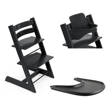 STOKKE Hranilica Tripp Trapp, crna