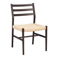 ROWICO Blagovaonske stolice u setu 2 kom u prirodnoj boji/tamno smeđe Harlan