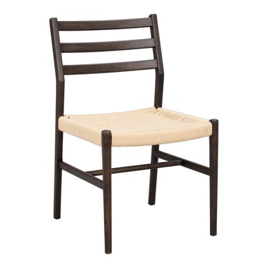 ROWICO Blagovaonske stolice u setu 2 kom u prirodnoj boji/tamno smeđe Harlan