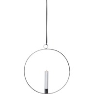 STAR TRADING Svjetlosni ukras u srebrnoj boji Flamme Ring