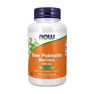 NOW Saw Palmetto (Sabal palma), 550 mg, 100 kapsula