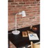 HÜBSCH Svijetlo siva stolna lampa (visina 54 cm) Ardent 