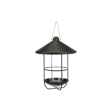 TRIXIE Hranilica za vanjske ptice metalna 500 ml crna