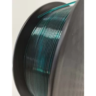 PET-G filament 1.75 mm, 1 kg, transparent atrovirens