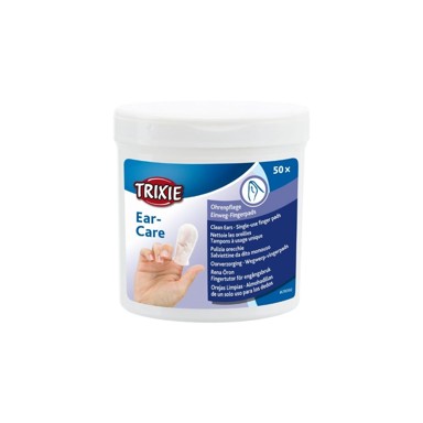 TRIXIE Kozmetičke maramice na prst, za uši 50 kom