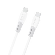 DUDAO USB-C na USB-C kabel L25SC 60 W 1 m, bijeli