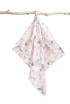 SENSILLO Pelena, muslin 70x80 cm, cvijeće roza