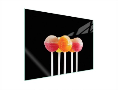 TMK Staklena zaštita za štednjak ili ploču za kuhanje 70x52, lollipops
