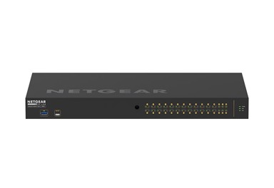 NETGEAR Mrežni prekidač GSM4230P-100EUS, upravljani L2/L3, Gigabit Ethernet, PoE, 1U, crni